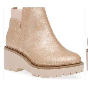 Dolce Vita Foxy Rose Gold Girls Size 5